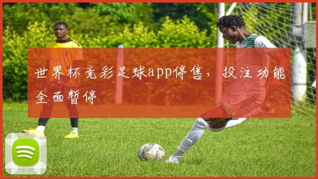 世界杯竞彩足球app停售，投注功能全面暂停
